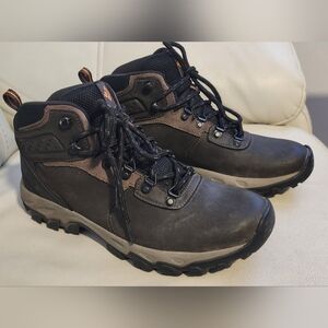 Columbia Men’s BM3970-231 Brown Leather Lace Up Hiking Waterproof Boots US 8.5